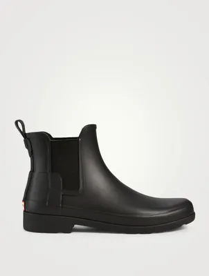 Refined Rubber Chelsea Boots