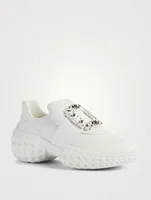 Viv' Run Strass Buckle Neoprene Sneakers