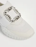 Viv' Run Strass Buckle Neoprene Sneakers