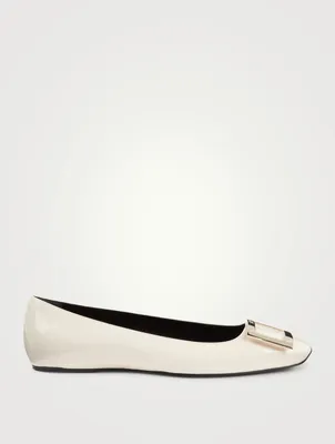 Trompette Patent Leather Ballet Flats