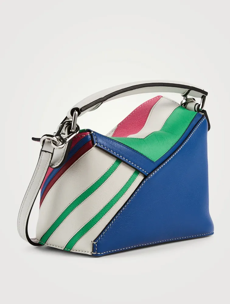 Mini Puzzle Edge Zigzag Leather Bag