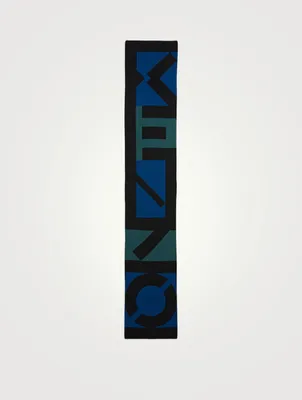 Wool Sport Logo Scarf