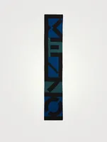 Wool Sport Logo Scarf