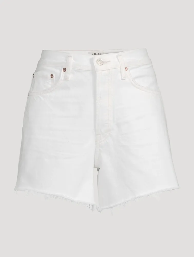 Parker Long Denim Shorts