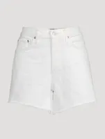 Parker Long Denim Shorts