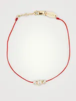 Eternity Amuro String Bracelet With Diamond