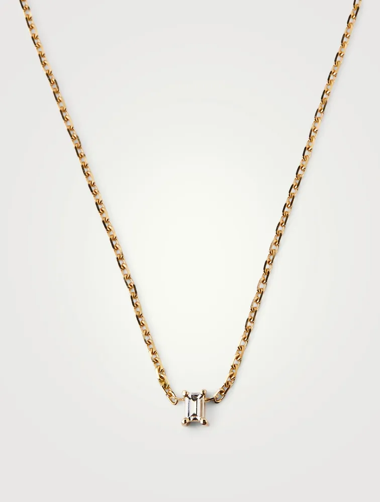 Comtesse 18K Gold Chain Necklace With Diamond