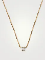 Comtesse 18K Gold Chain Necklace With Diamond