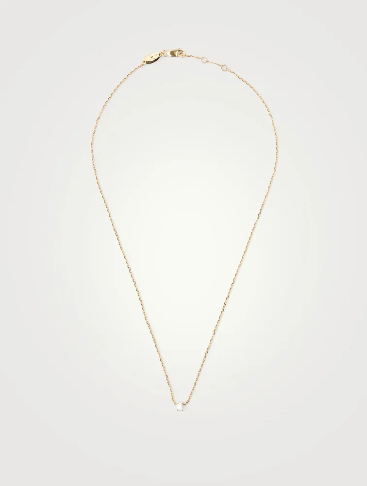 Comtesse 18K Gold Chain Necklace With Diamond