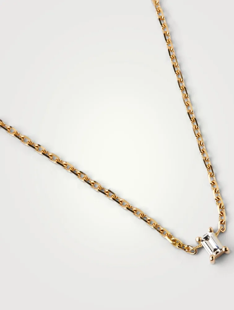 Comtesse 18K Gold Chain Necklace With Diamond