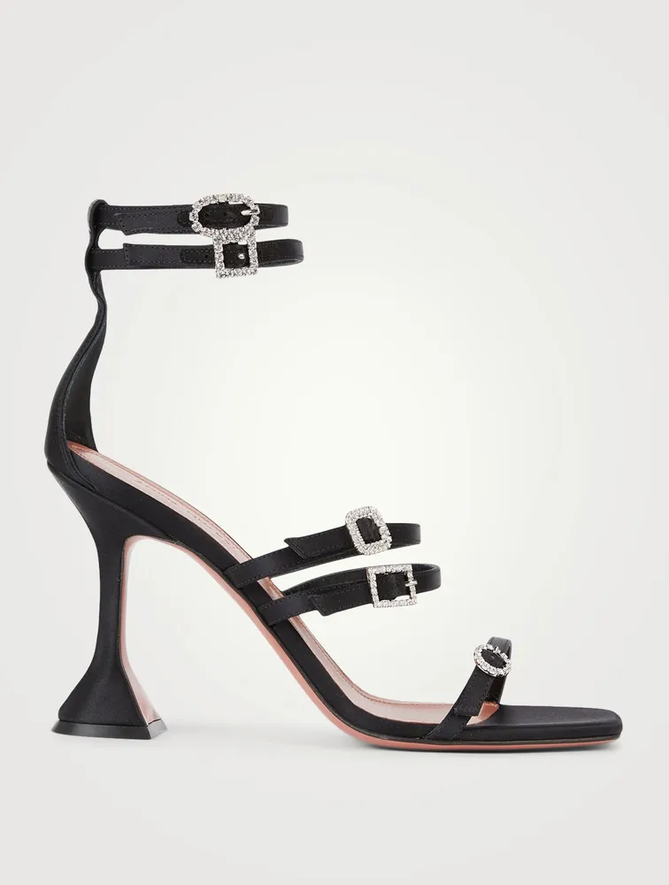 Robyn Satin Heeled Sandals