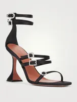 Robyn Satin Heeled Sandals