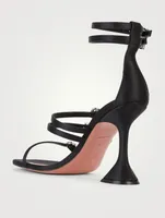Robyn Satin Heeled Sandals