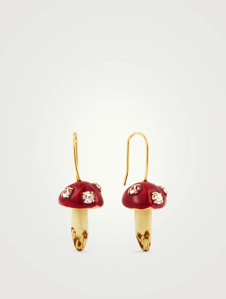 Mushroom Hook Earrings