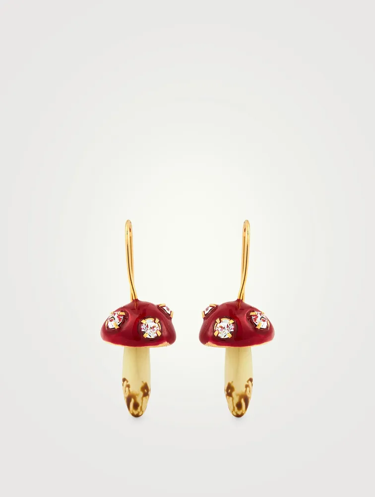 Mushroom Hook Earrings