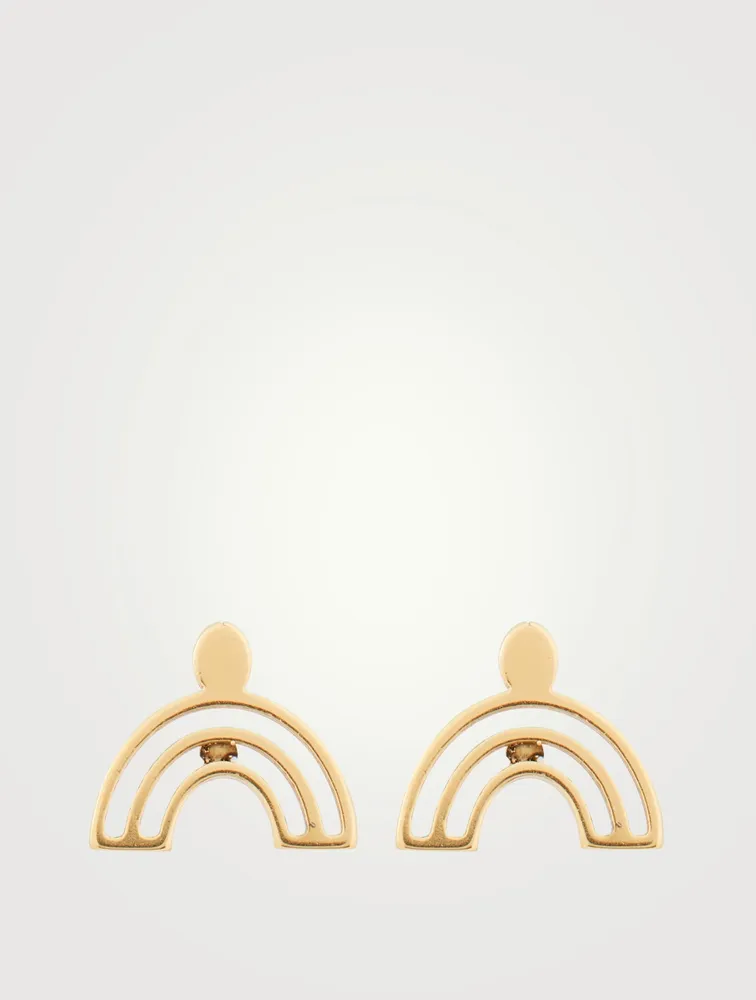 Nairobi Gold Stud Earrings