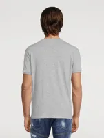 Leaf Cotton-Blend T-Shirt