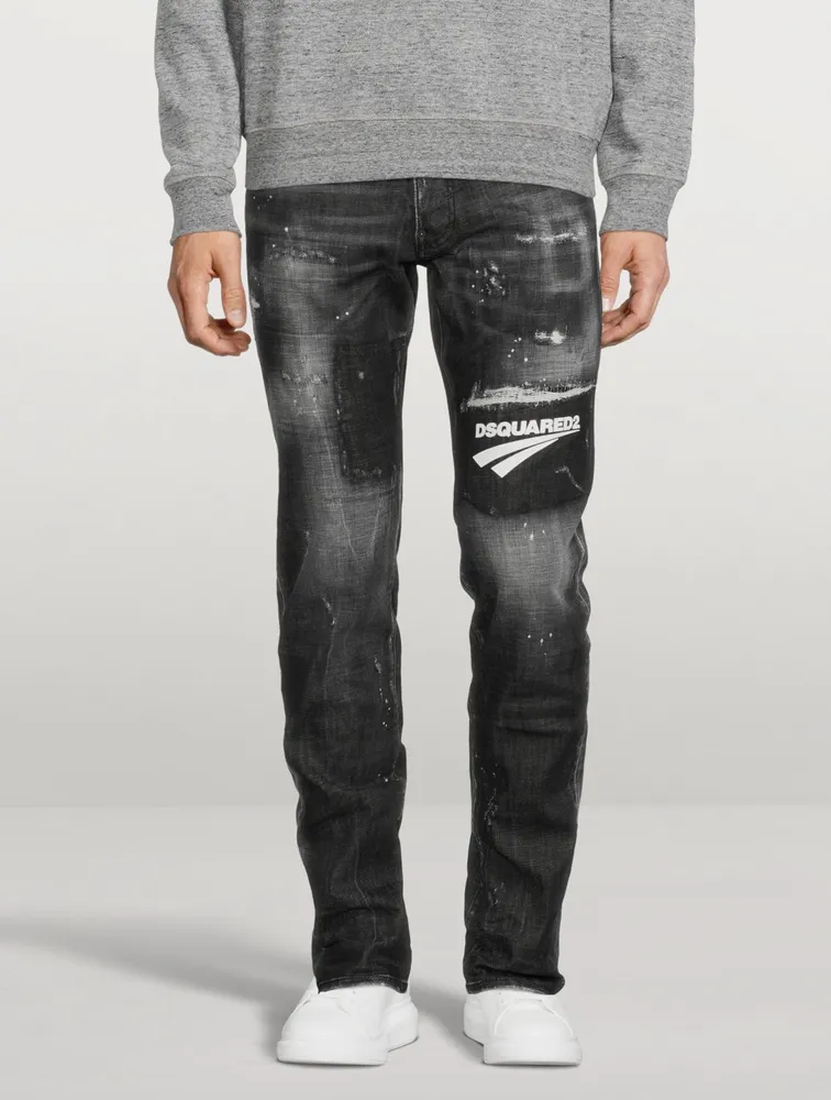 Cool Guy Skinny Jeans With Patch