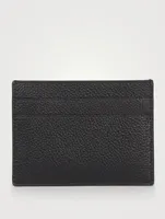 Leather Card Holder With Logo