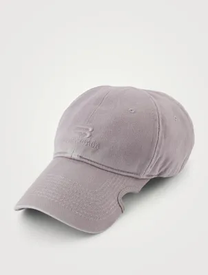 Notched Visor Baseball Cap