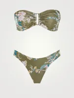 Cassia Wide Link Bandeau Bikini Set