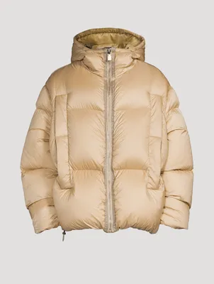 4G Oversized Puffer Jacket With Hood