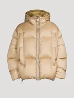 4G Oversized Puffer Jacket With Hood