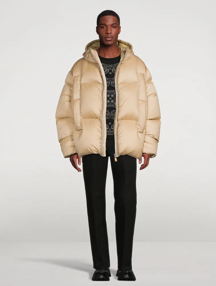 4G Oversized Puffer Jacket With Hood