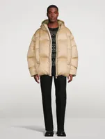 4G Oversized Puffer Jacket With Hood