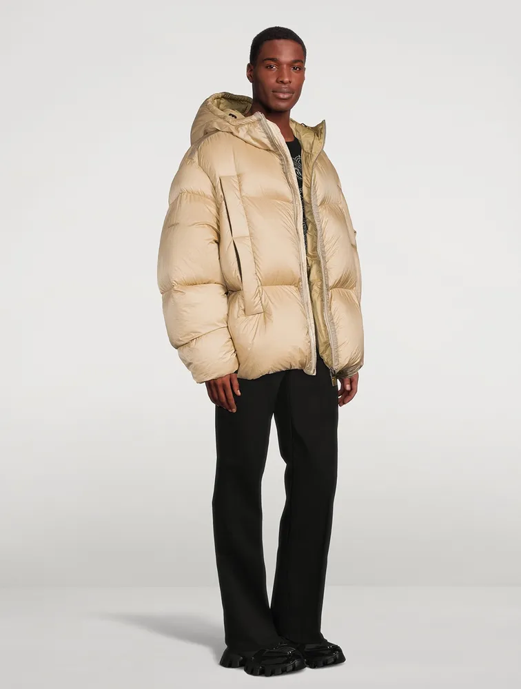 4G Oversized Puffer Jacket With Hood