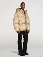 4G Oversized Puffer Jacket With Hood