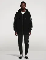 Ringlet Wool Barbed Wire Zip Hoodie