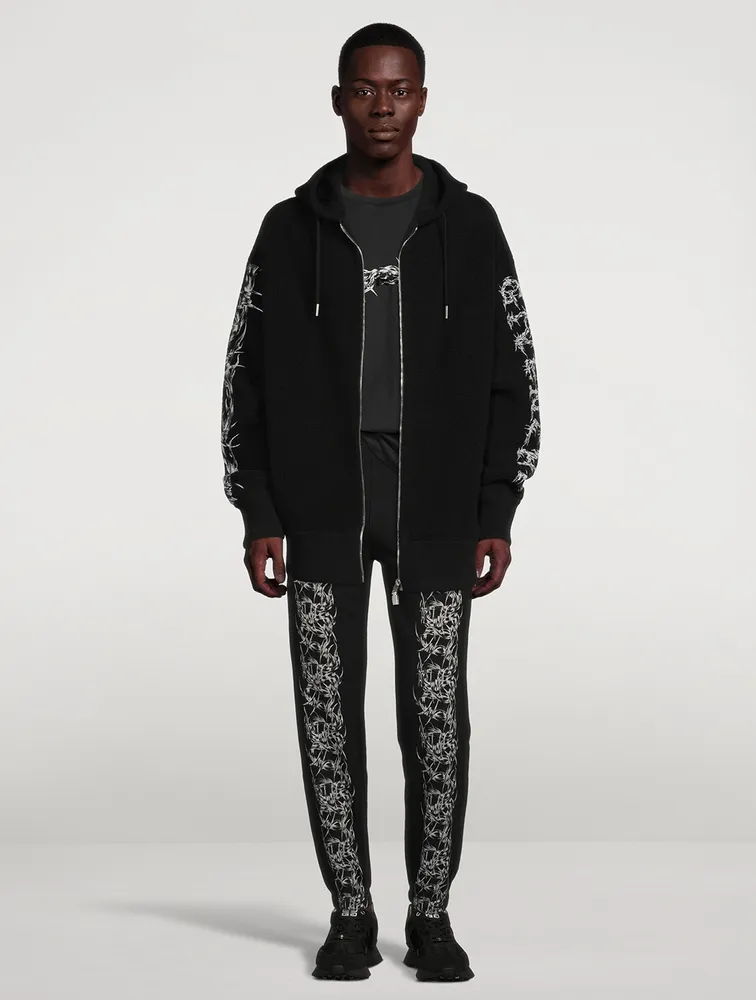 Barbed Wire Slim-Fit Jogger Pants