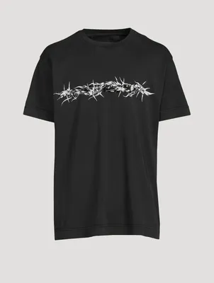 Barbed Wire Vintage Oversized T-Shirt