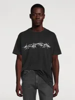 Barbed Wire Vintage Oversized T-Shirt