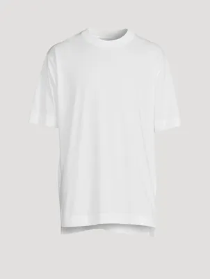 Cotton T-Shirt With Bandana Patch