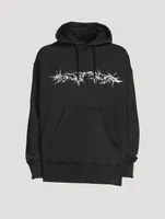 Barbed Wire Vintage Oversized Hoodie