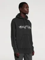 Barbed Wire Vintage Oversized Hoodie