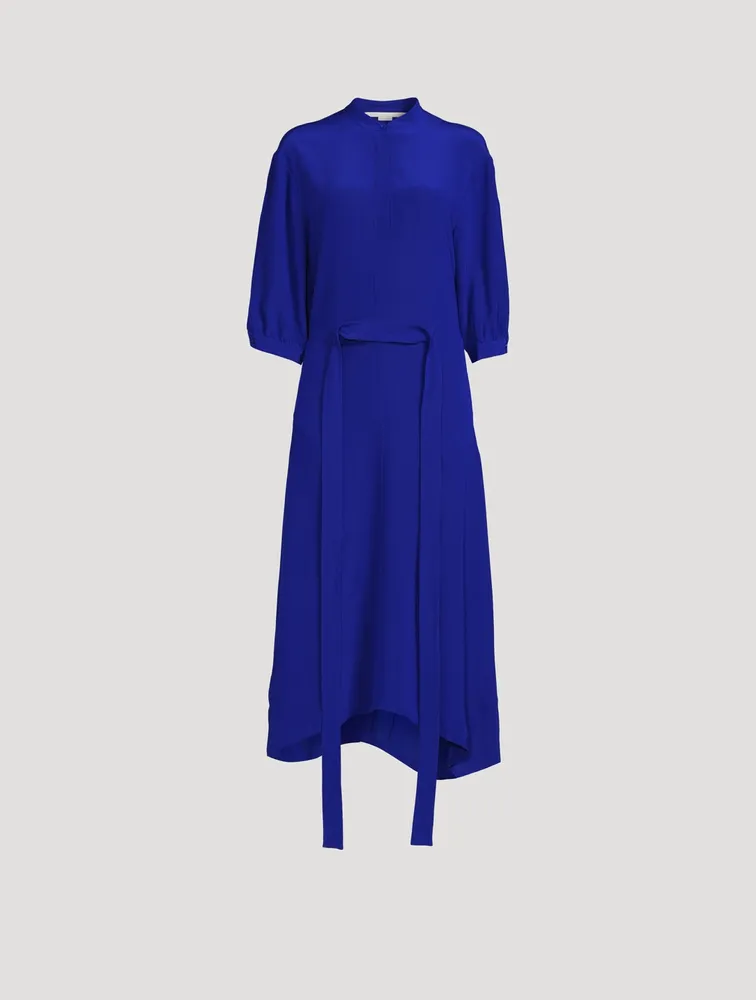 Olivia Silk Midi Dress