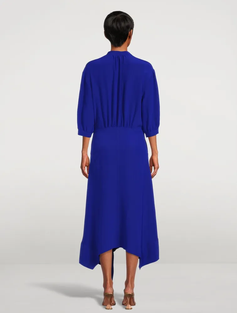 Olivia Silk Midi Dress