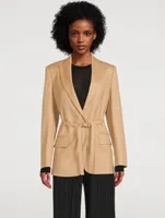 Bella Wool Belted Blazer