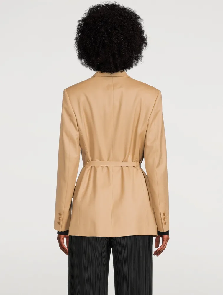 Bella Wool Belted Blazer