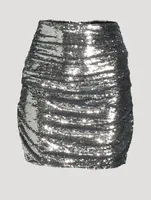 Sequin Mini Skirt