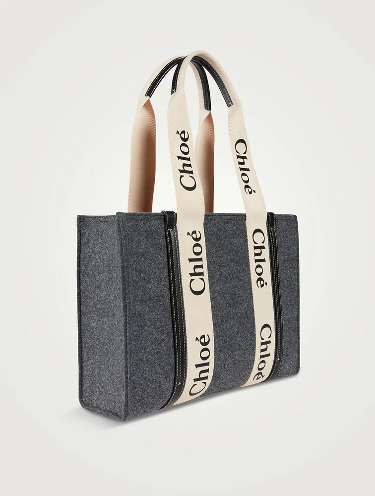 Chloé Woody Large Felt Tote