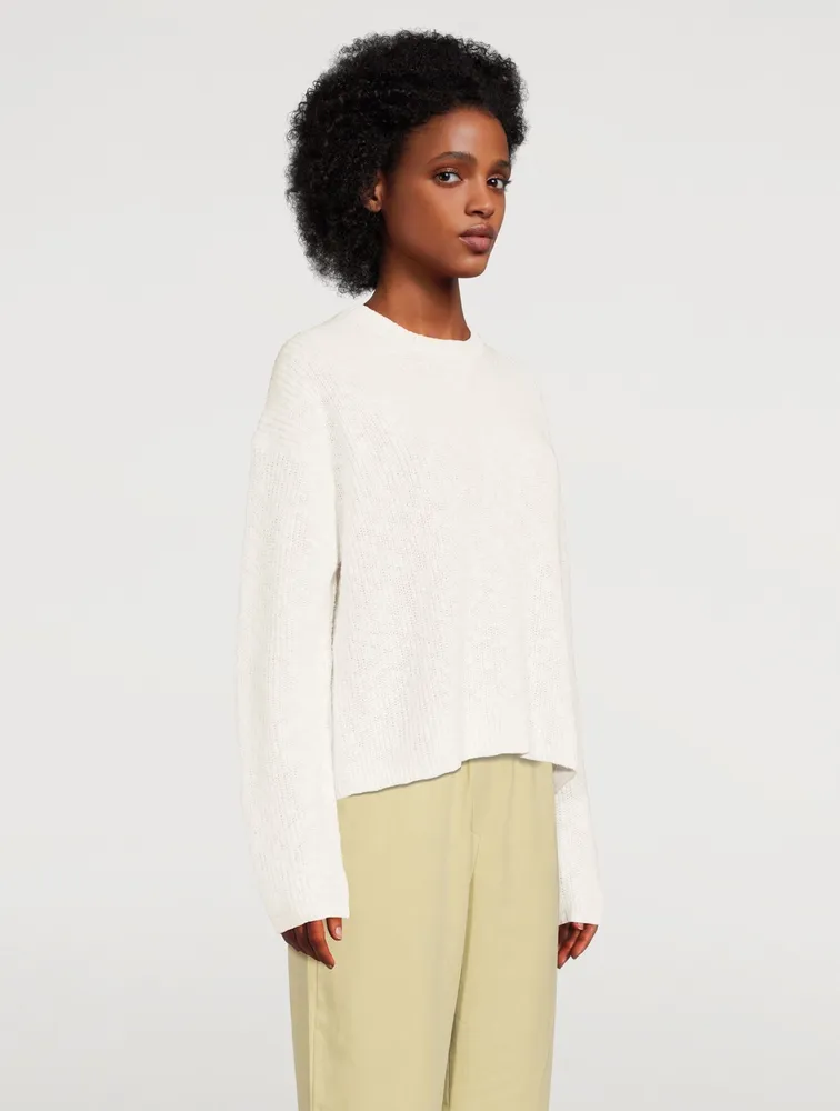 Zoey Organic Cotton And Linen Sweater