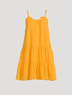 Sarah Organic Cotton Mini Dress