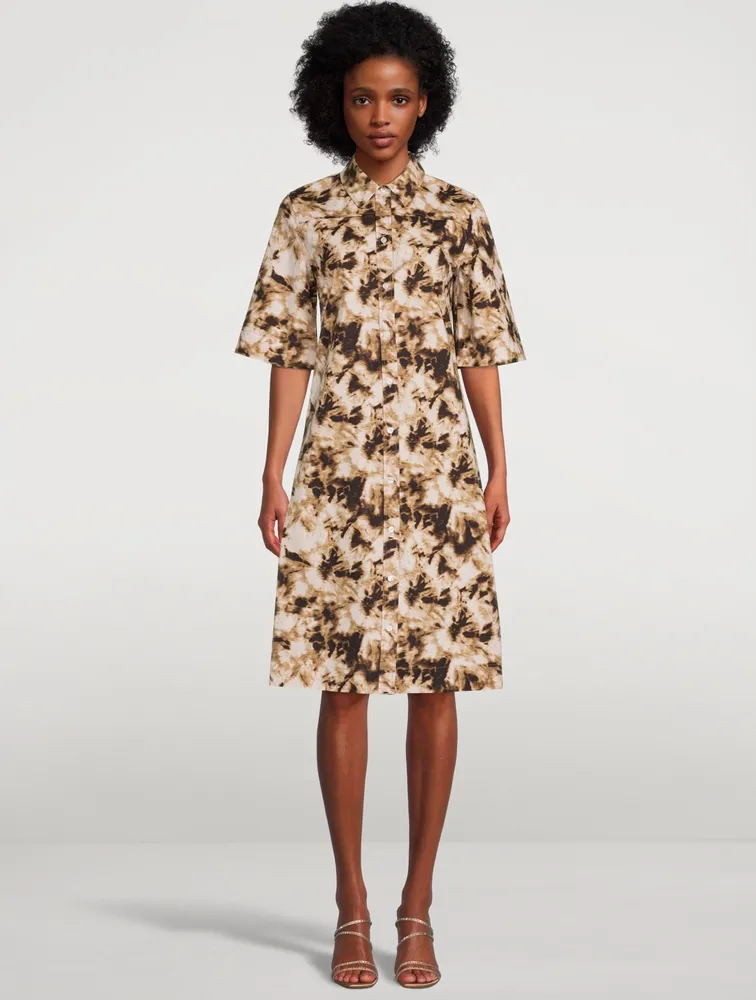 Demi Short-Sleeve Printed Dress