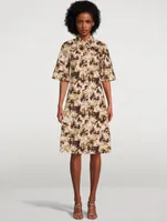 Demi Short-Sleeve Printed Dress