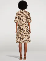 Demi Short-Sleeve Printed Dress