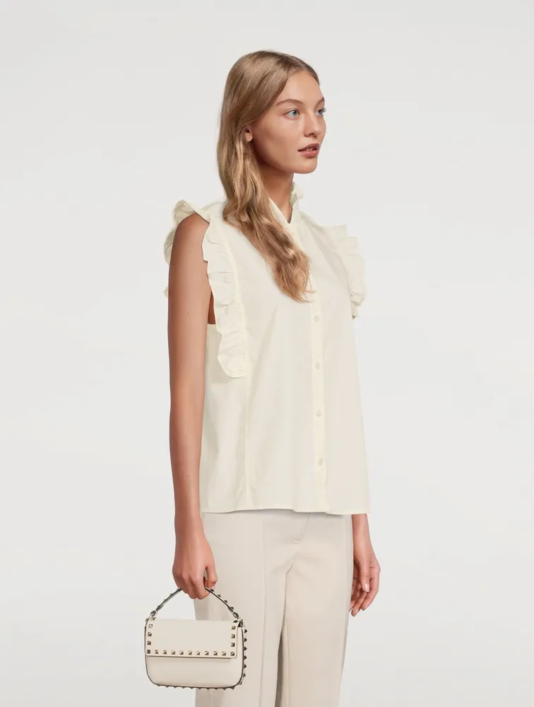 Marthy Cotton Sleeveless Shirt